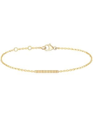 Boucheron Quatre Grosgrain Chain Bracelet - White
