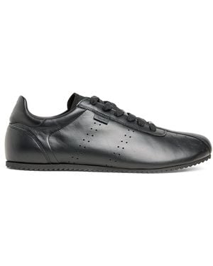 Ami Paris Nappa Leather Step Sneakers - Gray