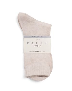 FALKE Cotton-Blend Family Socks - Grey