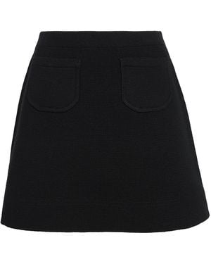 Claudie Pierlot Knitted Mini Skirt - Black