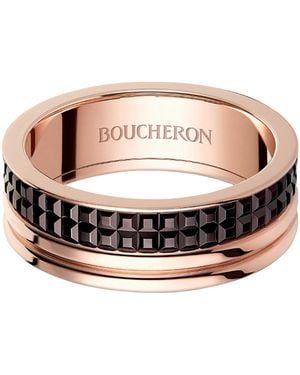 Boucheron Large Rose Quatre Classique Wedding Ring - Pink