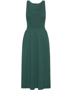 Weekend by Maxmara Rib-Knit Midi Dress - Green