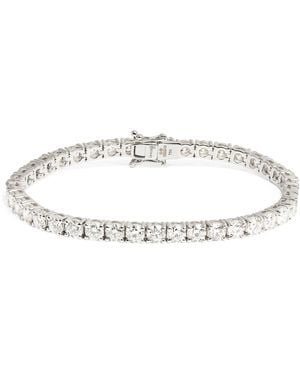 Harrods And Diamond Tennis Bracelet - White