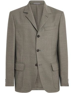 Corneliani Virgin Wool Jacket - Green