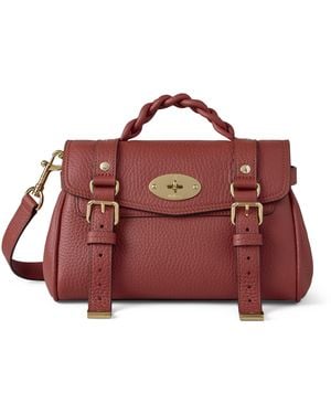 Mulberry Mini Leather Alexa Cross-Body Bag - Red