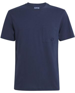Vilebrequin Organic Cotton Jersey Titan T-Shirt - Blue
