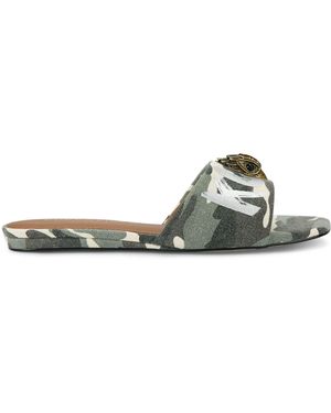 Kurt Geiger Camouflage Kensington Sandals - Green