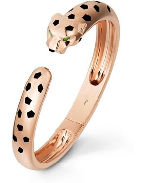 Cartier Tsavorite Garnet And Onyx Panthère De Bracelet - White