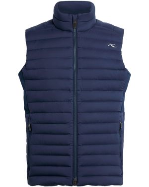 Kjus Water-Repellent Blackcomb Down Gilet - Blue