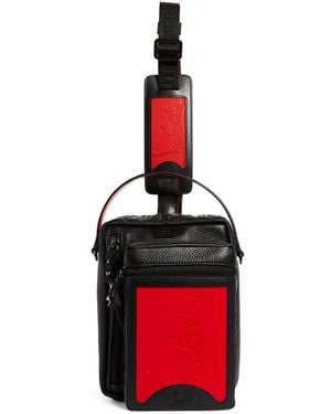 Christian Louboutin Loubideal Calfskin Cross-Body Bag - Red