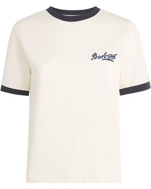 Barbour Cotton Madeline T-Shirt - White