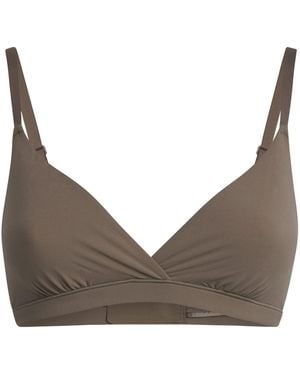 Skims Fits Everybody Crossover Bralette - Grey