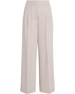 Iris Von Arnim Wool Laine Uni Pants - White