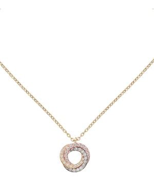 Cartier Mixed And Diamond Trinity Necklace - Metallic