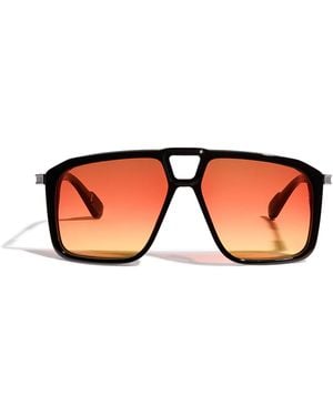 Jacques Marie Mage Acetate Savoy Sunglasses - Brown