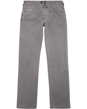 PAIGE Mason Straight Ankle Jeans - Grey