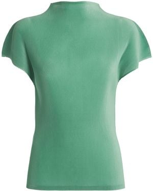 Pleats Please Issey Miyake Mist August Top - Green