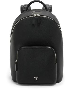 Tumi Leather Turin Beneditto Backpack - Black