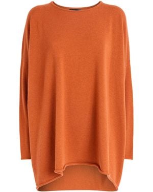 Eskandar Cashmere Jumper - Orange