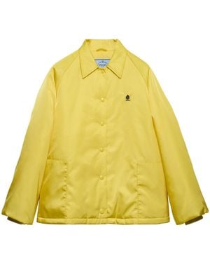 Prada Re-Nylon Blouson Jacket - Yellow