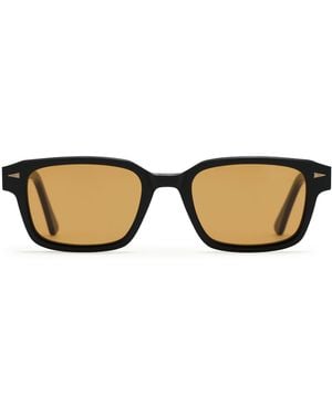 Ahlem Rive Gauche Rectangle Sunglasses - Brown