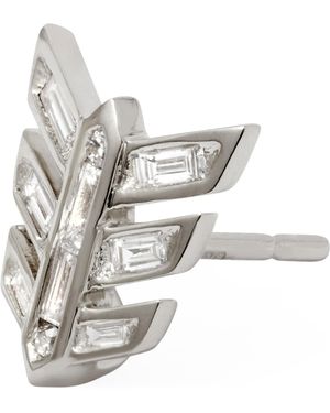 Annoushka And Diamond Flight Stud Earrings - White