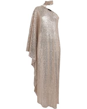 ‎Taller Marmo Sequin Ubud Disco Maxi Dress - Metallic