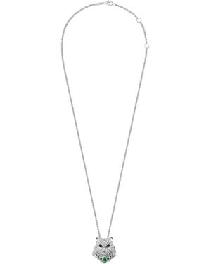Boucheron And Diamond Wladimir The Cat Necklace - White