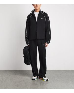 Represent Logo Tracksuit Jacket - Black
