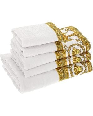 Versace Baroque Towels - Metallic