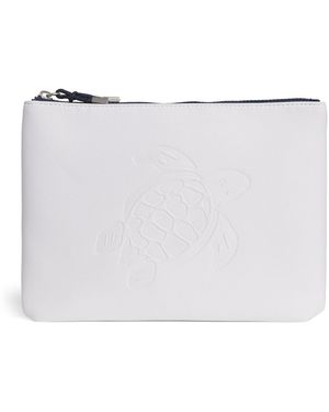 Vilebrequin Neoprene Zipped Pool Pouch - White