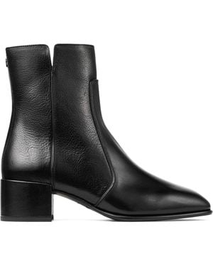 Jimmy Choo Eliot 45 Leather Ankle Boots - Black