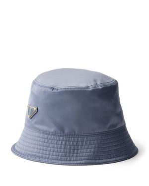 Prada Re-Nylon Bucket Hat - Blue