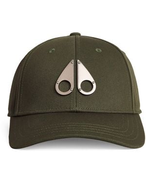 Moose Knuckles Cotton Logo Baseball Cap - Green