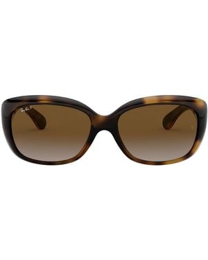 Ray-Ban Tortoiseshell Jackie Ohh Sunglasses - Brown