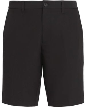 BOSS Water-Repellent Slim Shorts - Black