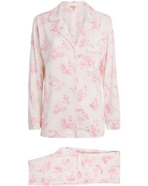 Eberjey Floral Gisele Pyjama Set - Pink