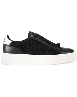 Kurt Geiger Embellished Albion Retro Trainers - Black