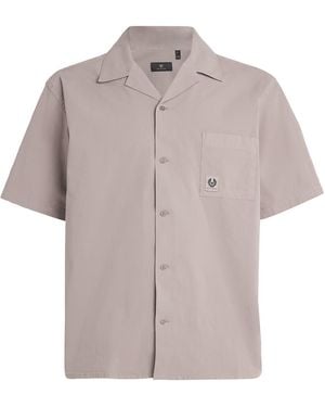 Belstaff Short-Sleeve Tide Shirt - Natural