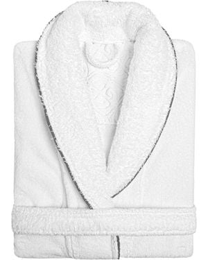 Graccioza Cotton Portobello Bathrobe - White