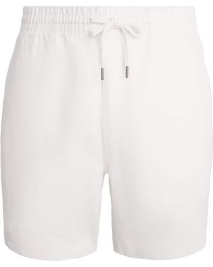 Polo Ralph Lauren Linen Prepster Shorts - White
