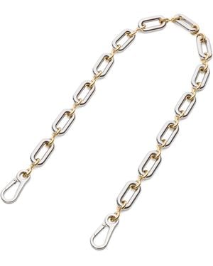 Loewe Donut Chain Bag Strap - Metallic