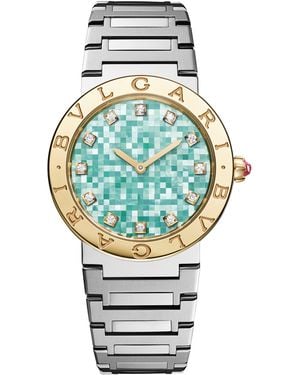BVLGARI Stainless Steel And Watch - Metallic