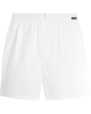 Dolce & Gabbana Cotton Poplin Shorts - White