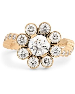 Sophie Bille Brahe And Diamond Fleur Royale Ring - Metallic