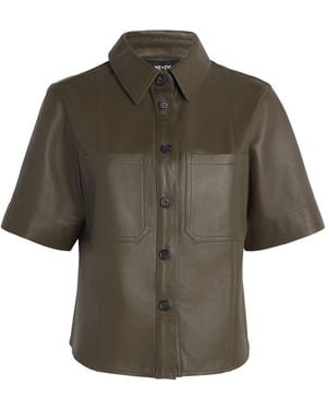 ME+EM Lambskin Shirt - Green