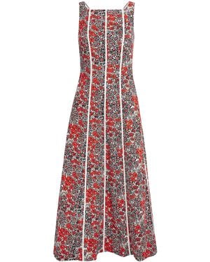 ME+EM Floral Maxi Dress - Red