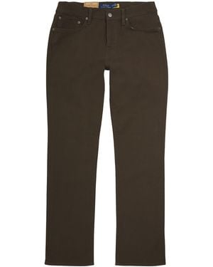 Polo Ralph Lauren Stretch-Cotton Varick Chinos - Gray
