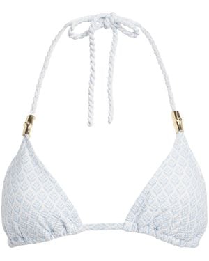 Heidi Klein Triangle Elba Bikini Top - White