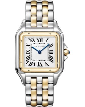 Cartier And Stainless Steel Panthère De Watch - Metallic